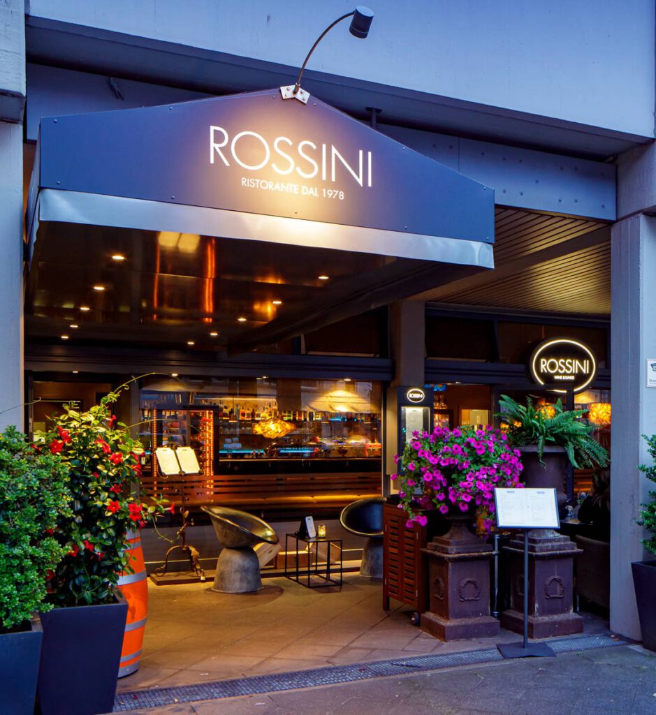 rossini ristorante eingang